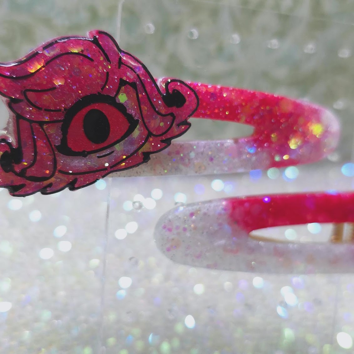 Made to Order Cherri Hazbin Hotel Inspired for Popsocket Keychain Badge Reel CosPlay Cute Kawaii