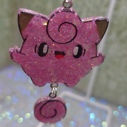 Made to Order Clefairy Pokemon Inspired for Popsocket Keychain Badge Reel CosPlay Cute Kawaii