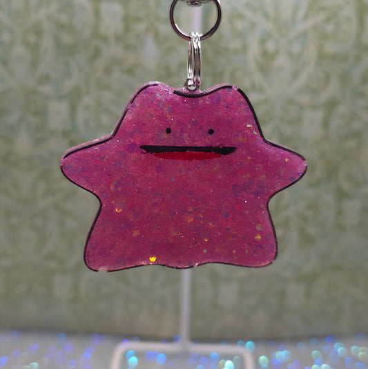 Made to Order Ditto Pokemon Inspired for Popsocket Keychain Badge Reel CosPlay Cute Kawaii