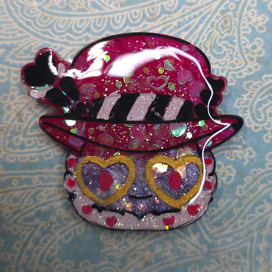 Made to Order Adam Hazbin Hotel Inspired for Popsocket Keychain Badge Reel CosPlay Cute Kawaii