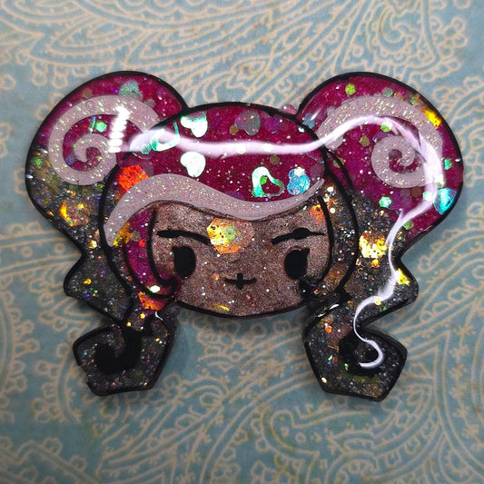 Made to Order Velvette Hazbin Hotel Inspired for Popsocket Keychain Badge Reel CosPlay Cute Kawaii
